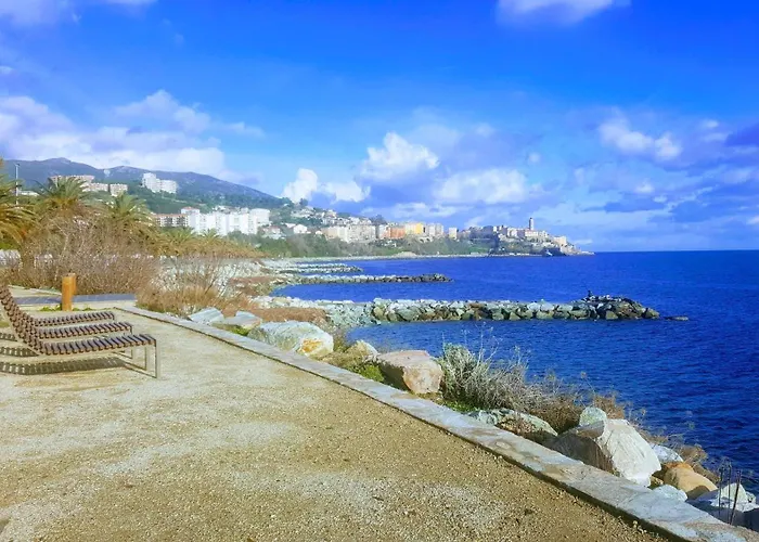Apartment Sea View With Terrace And Private Pool Bastia (Corsica)